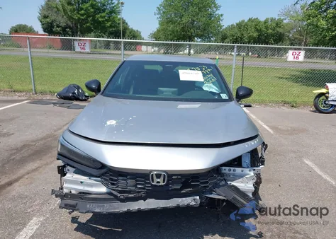 2025 Honda Civic Sport из США, поврежденный, VIN 2HGFE2F55SH573227